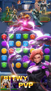 Superbohaterzy & Puzzle Match3 screenshot