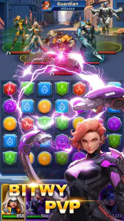 Superbohaterzy & Puzzle Match3 screenshot 5