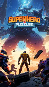 Superbohaterzy & Puzzle Match3 screenshot
