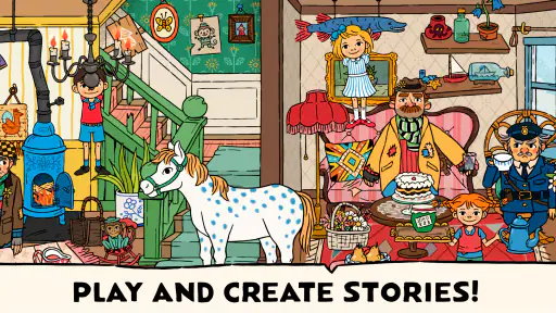 Świat Pippi Pończoszanki screenshot