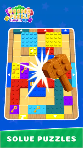 Swipe It: Board Wooden Puzzle screenshot 1