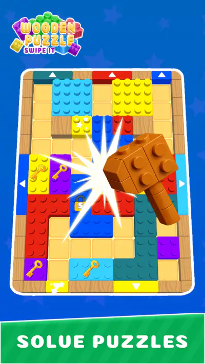 Swipe It: Board Wooden Puzzle screenshot 1