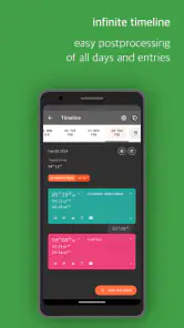 Swipetimes › Time tracker screenshot