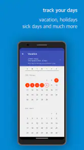 Swipetimes › Time tracker screenshot