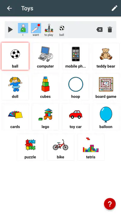 SymboTalk - AAC Talker screenshot 1