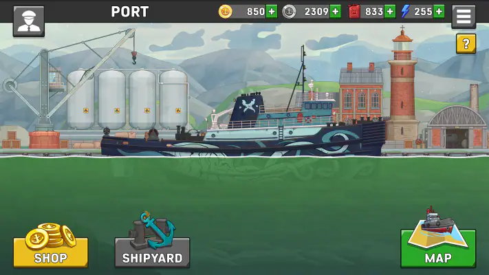 Symulator statku: gra w łodzie screenshot 1