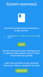 System rezerwacji screenshot