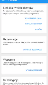 System rezerwacji screenshot