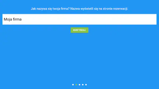 System rezerwacji screenshot