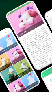 Szablon aplikacji Flutter UI screenshot 7