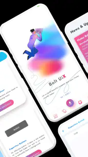 Szablon aplikacji Flutter UI screenshot 8