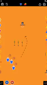 Tablica taktyczna: Koszykówka screenshot
