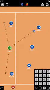 Tablica taktyczna: Siatkówka screenshot