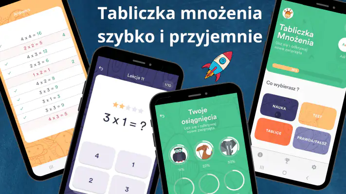 Tabliczka mnożenia i dzielenia screenshot 1
