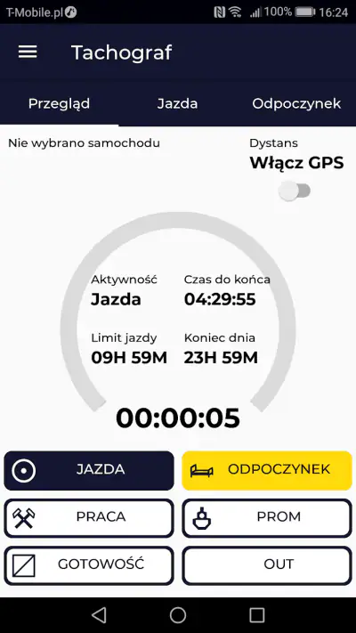 Tachograf - asystent każdego K screenshot 1