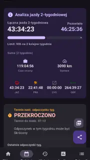 TachoMobile2 Asystent Tacho screenshot 3