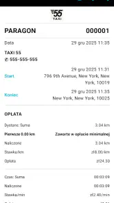 Taksometr. Licznik GPS taxi. screenshot