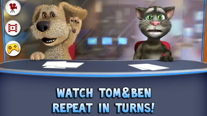 Talking Tom & Ben News screenshot 1