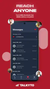 Talkyto - Twilio Calls & SMS screenshot