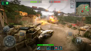 Tank Force: Gry czołgi screenshot 1