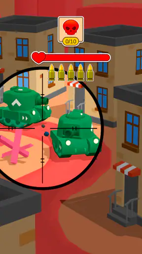 Tank Sniper: Strzelanka 3D screenshot 1