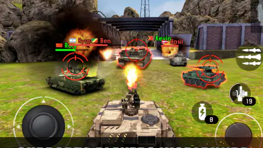Tank Strike - battle online screenshot