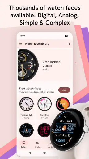 Tarcze zegarka Pujie Wear OS 6 screenshot 1