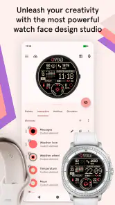 Tarcze zegarka Pujie Wear OS 6 screenshot