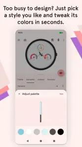 Tarcze zegarka Pujie Wear OS 6 screenshot