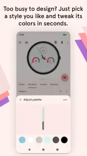 Tarcze zegarka Pujie Wear OS 6 screenshot 5