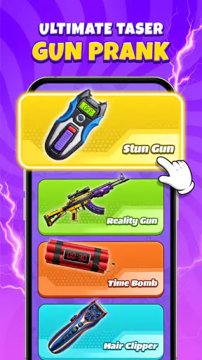 Taser Prank: Electric Stun Gun screenshot 1