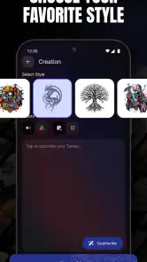 TattooInk: AI Tattoo Generator screenshot