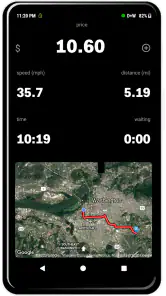 Taximeter screenshot