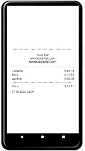 Taximeter screenshot
