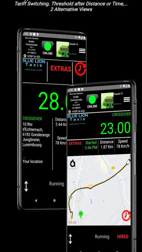 Taximeter-GPS screenshot 1
