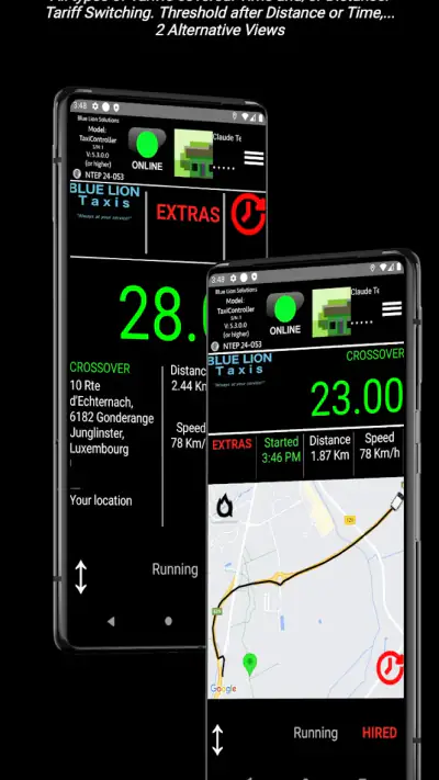 Taximeter-GPS screenshot 1