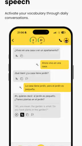 Teacher AI - Language Practice screenshot 1