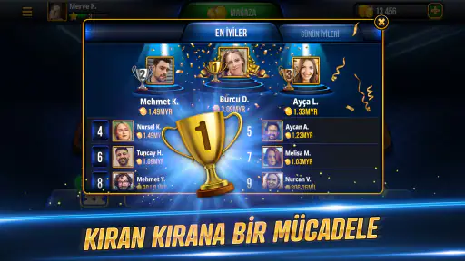 Tekel Okey - Online Çanak Okey screenshot 3