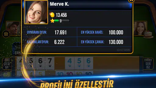 Tekel Okey - Online Çanak Okey screenshot 6