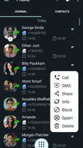 Telefon+ Kontakty i Połączenia screenshot