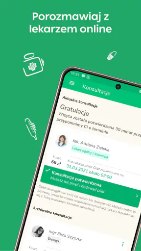 Telemedi - lekarz online, NFZ screenshot 1