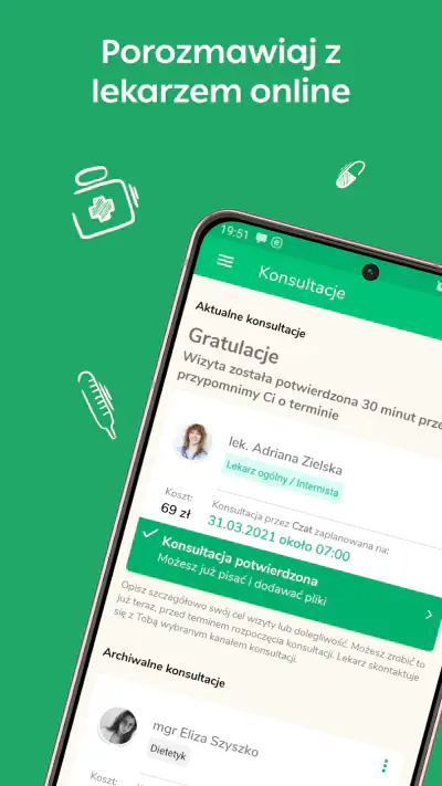 Telemedi - lekarz online, NFZ screenshot 1