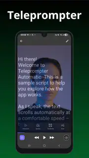 Teleprompter Automatic screenshot 1