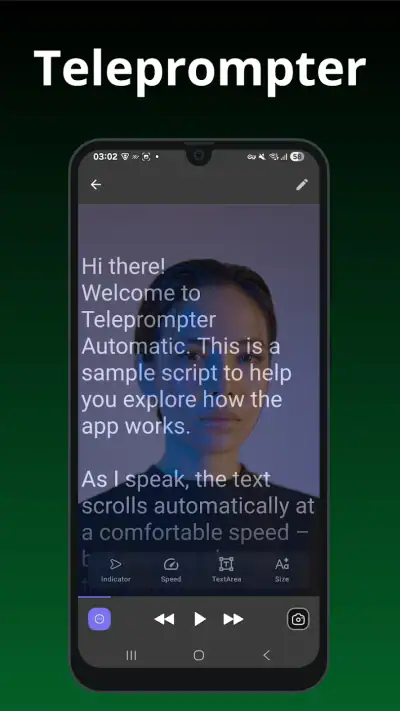 Teleprompter Automatic screenshot 1