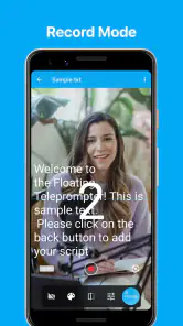 Teleprompter: Floating Notes screenshot