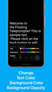 Teleprompter: Floating Notes screenshot 4