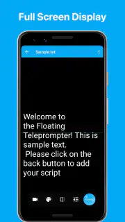 Teleprompter: Floating Notes screenshot 7