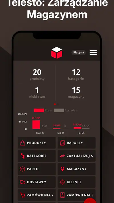 Telesto: Zarządzanie Magazynem screenshot 1