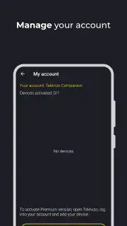 Televizo Companion screenshot 2