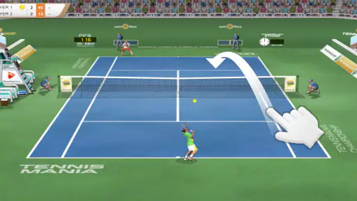 Tennis Mania Mobile screenshot